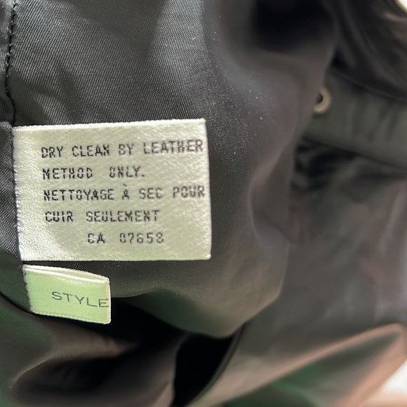 Vintage leather skirt - Picture 8 of 9